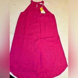 C & C California Linen Dress Size:S NWT